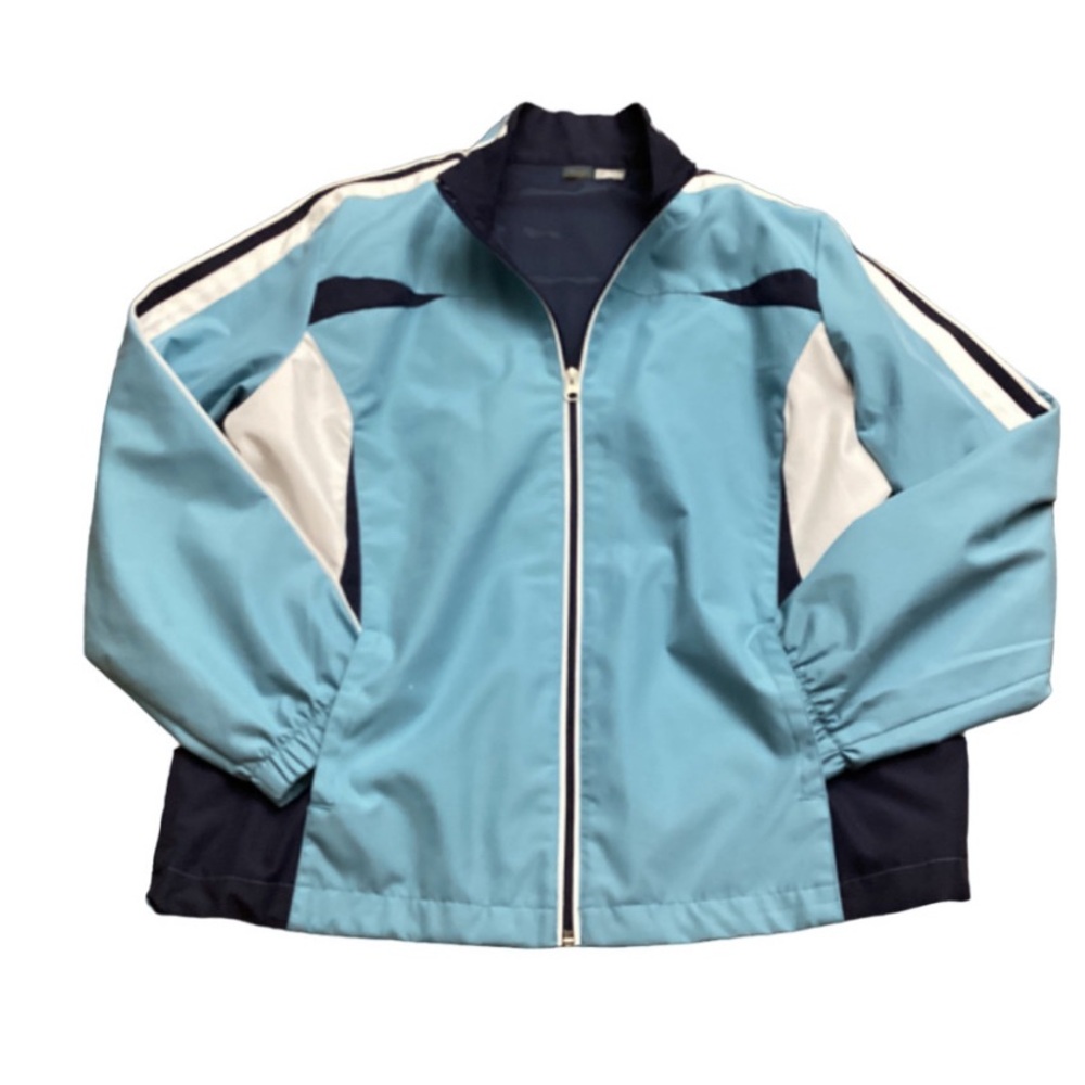 Blue day breaker jacket